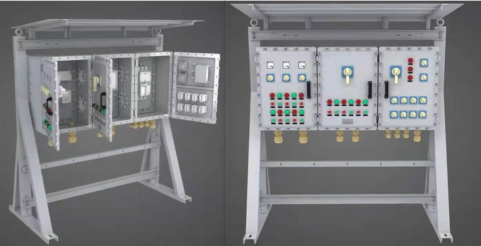 华荣IECEX防爆电器 防爆防腐配电装置出货现场